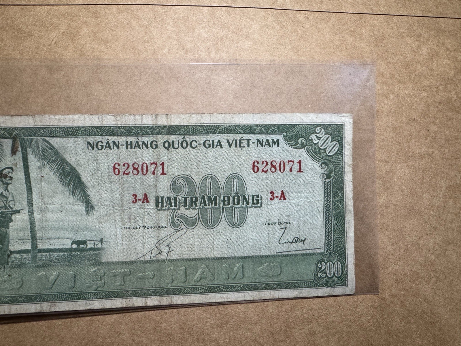 South Viet Nam Banknotes 200 Dong P-14a 1955 Rare_LDP Shop.