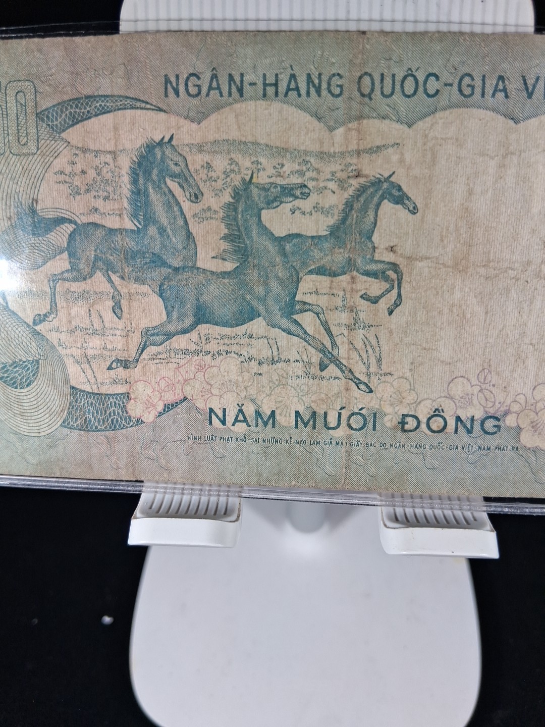 1972 SOUTH VIETNAM 50 DONG BANKNOTE