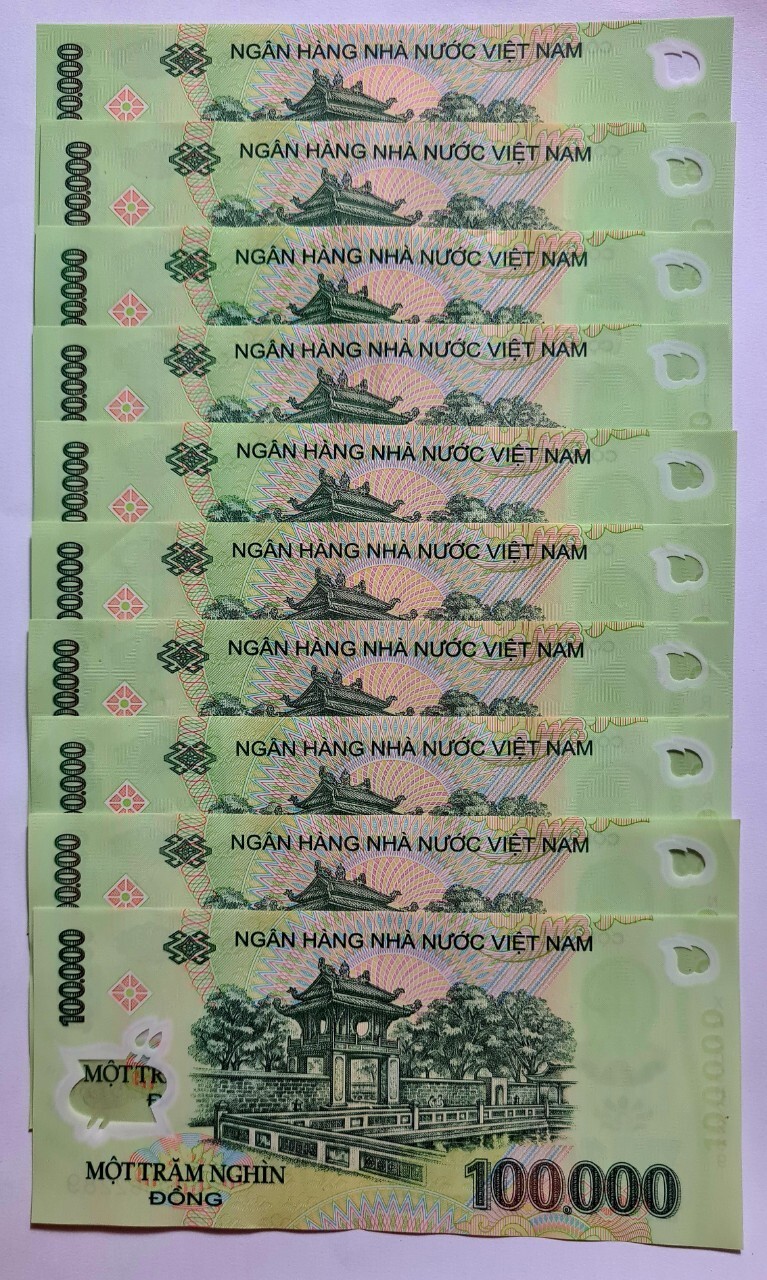ONE MILLION VIETNAMESE DONG | 10 x 100000 VND | VIETNAM MONEY & CURRENCY MONEY