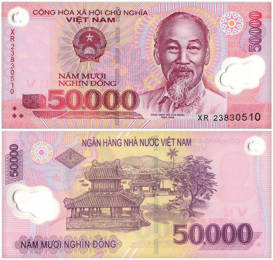 Vietnam 100-500000 Dong 12 Pieces Set, 1987-2023, P-100A-124, UNC