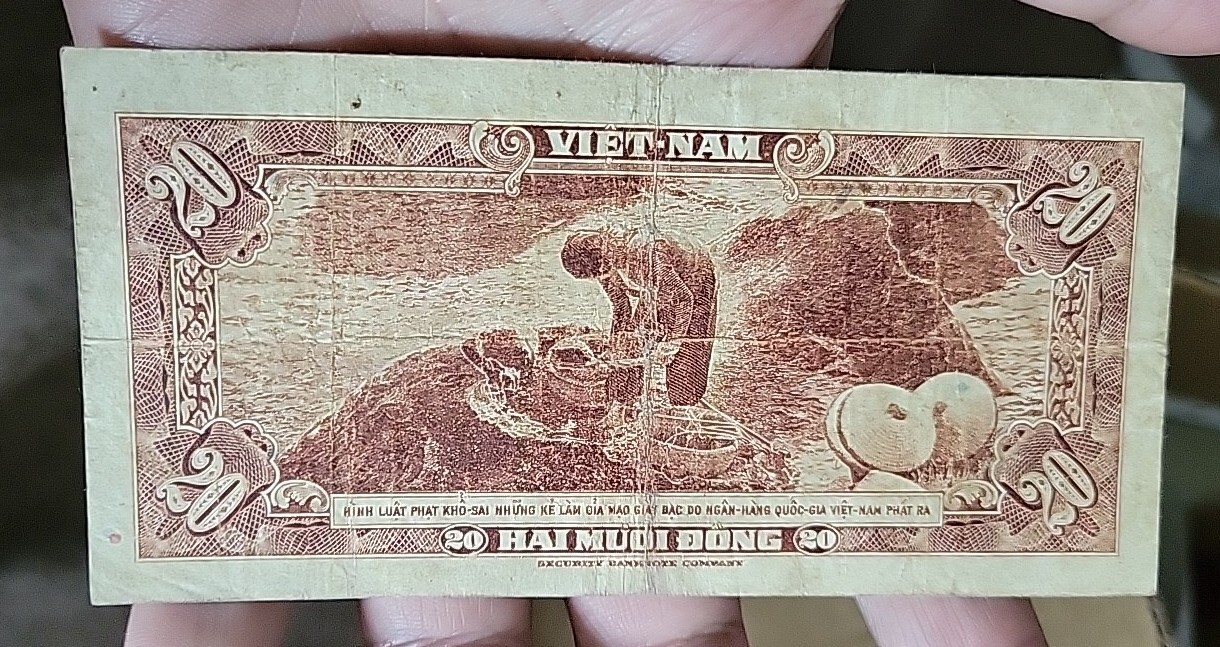 Viet Nam 20 Dong ND. 1962 P 6a FREE SHIPPING !!! Pete the Greek a