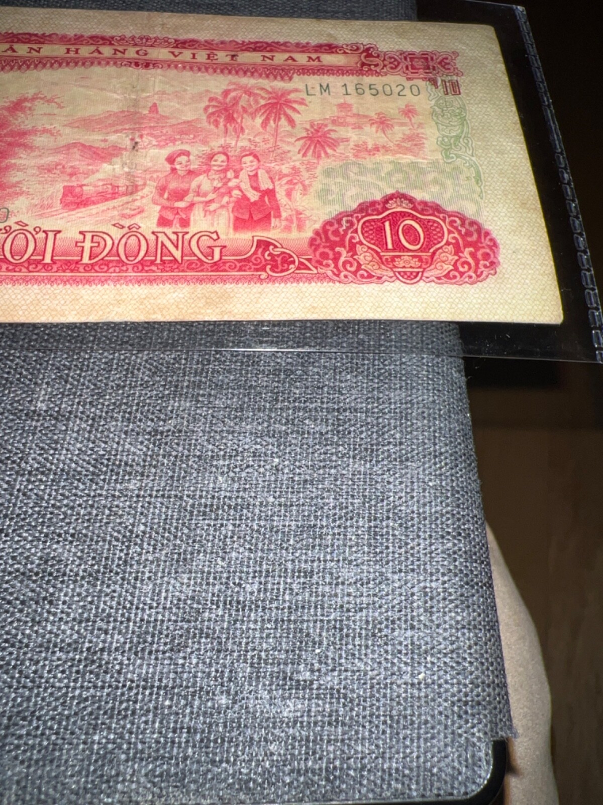See Photos. South Vietnam 10 Dong 1966. Circulated