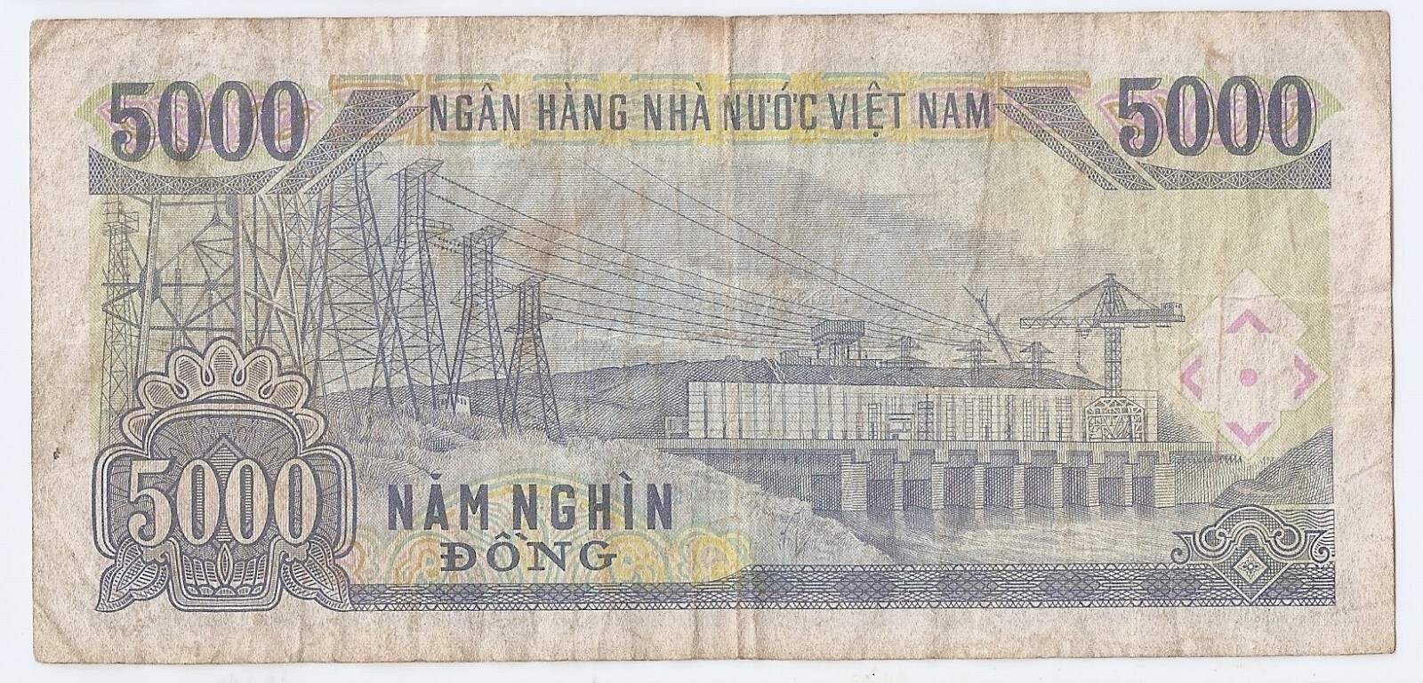Vietnam 5000 dong 1991 Ho Chi Minh