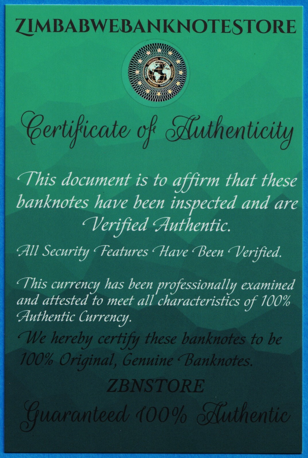 10 Trillion Zimbabwe Dollars AA 2008 UNC + 20 x 10,000 Dong Vietnam Uncirculated