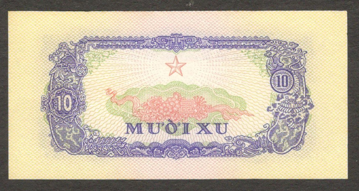 Vietnam South Liberation 10 Xu Vietnam War P-R1 1963 1968 UNC