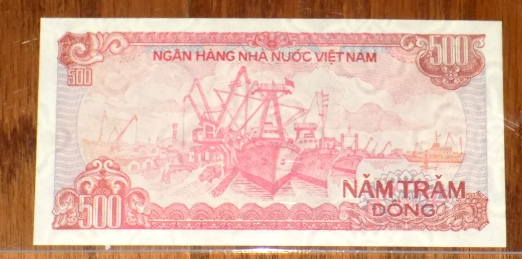Viet Nam 500 Dong 1988 (ND 1989) P101a LEGACY GEM Uncirculated Grade 66 PPQ NOTE