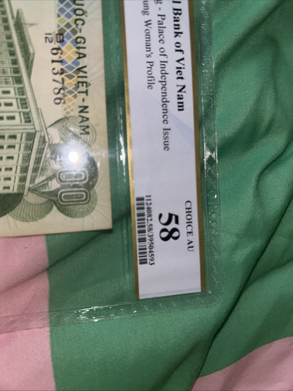 1972 (ND) South Vietnam 100 Dong P-31a. PCGS 58