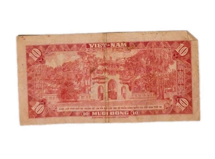 South Vietnam 10 dong ND (1962)