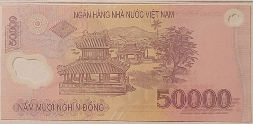 Vietnam 2005 50000 Dong Bank Note Superb Gem Unc 68 EPQ PMG