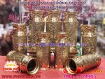 Bình Đồng Kiểu Ống Nhang Song Rồng - Ảnh 3