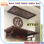 Bàn Thờ - Mâm Thờ Gỗ Gõ Đỏ Gỗ Sồi 07