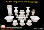 Bộ Sứ Cao Cấp Trắng Ngọc - Ảnh 2