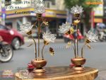 Đèn Hoa sen Pha Lê 3 Bông LED Đổi Màu - DS3B523 - Ảnh 4