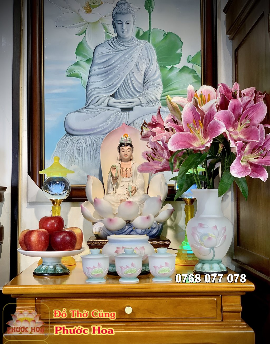 5 duyên lành khi thỉnh tượng Phật