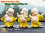 Phật Di Lạc bộ 3 tượng - Ảnh 4