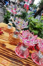 Đèn thờ hoa sen pha lê_Đồ thờ cúng Phước Hoa - Ảnh 3