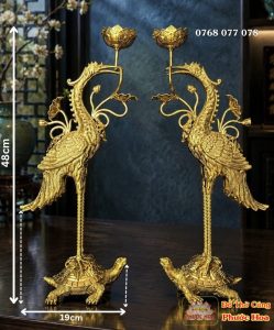 hạc cánh cao 48cm