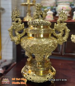 Thịnh lư đồng tròn Vĩnh Tiến