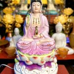 tuongj quan âm sứ tím