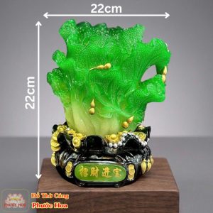 Bắp cải phong thủy hồ lô chiêu tài