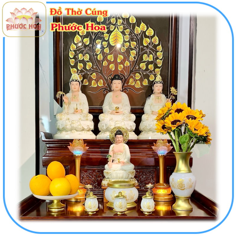 trangtribanthobothodatrang_dothocungphuochoa Trang trí bàn thờ bộ đá trắng