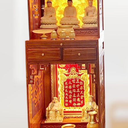 Tủ thờ 2 tầng Gỗ Hương Cao Cấp