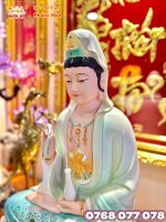 Quan Thế Âm Bồ Tát Sứi Xanh Cao Cấp