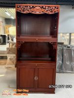 Tủ thờ 3 tầng ngang 1m07cm